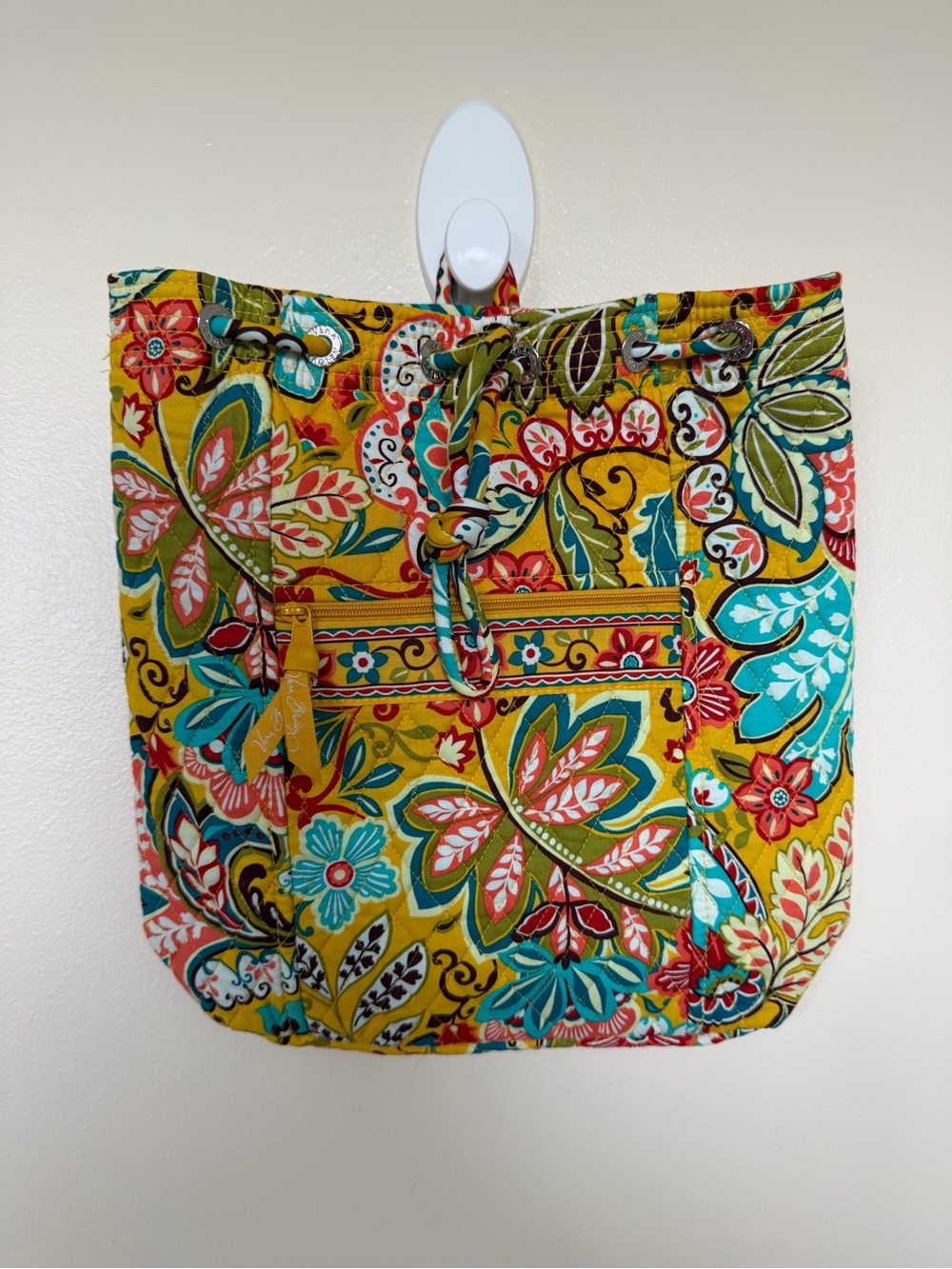 VERA BRADLEY PROVENCAL Backsack BACKPACK Bookbag BABY Diaper BEACH BAG